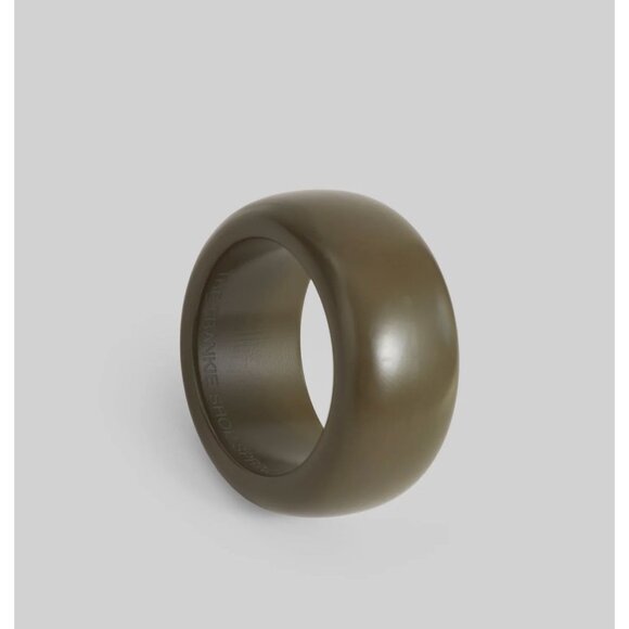 THE FRANKIE SHOP Matte Bangle Moss Green $133 EUC - Picture 5 of 7
